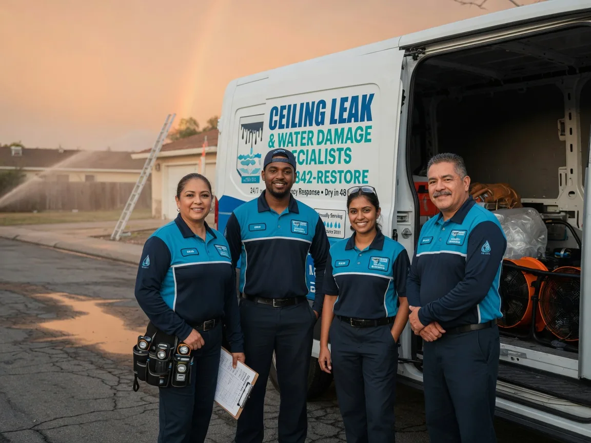 Ceiling Leak Cleanup company in Apple Springs, TX