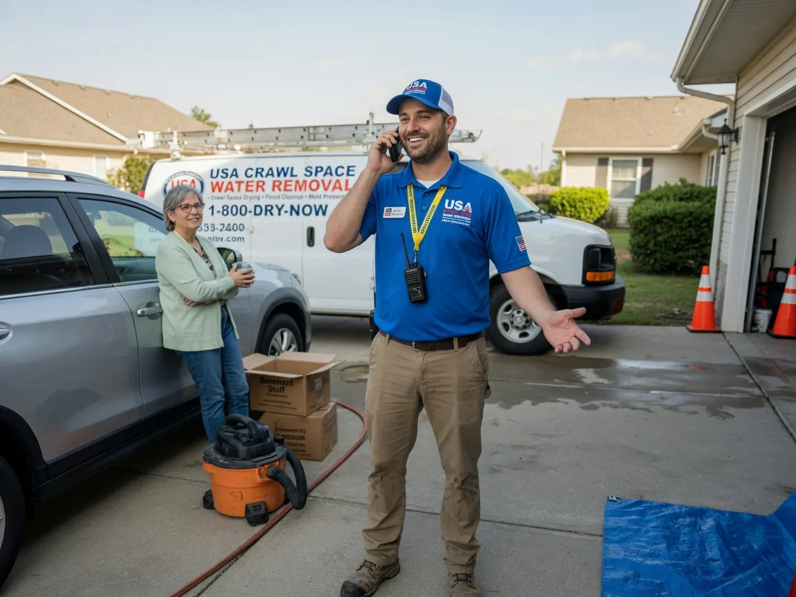 Crawl Space Water Removal Apple Springs, TX FAQs